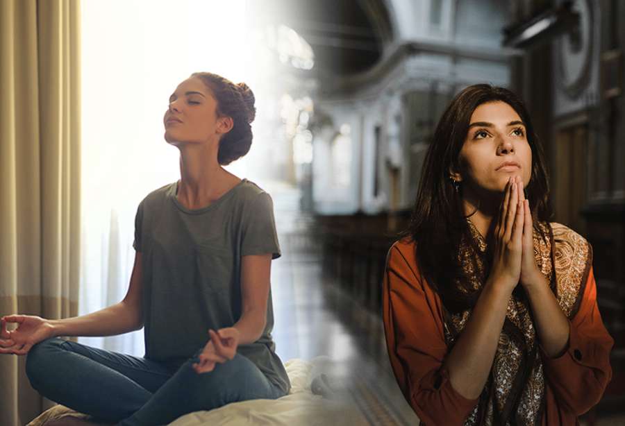meditation-vs-prayer Image